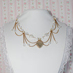 Collier Golden Heart