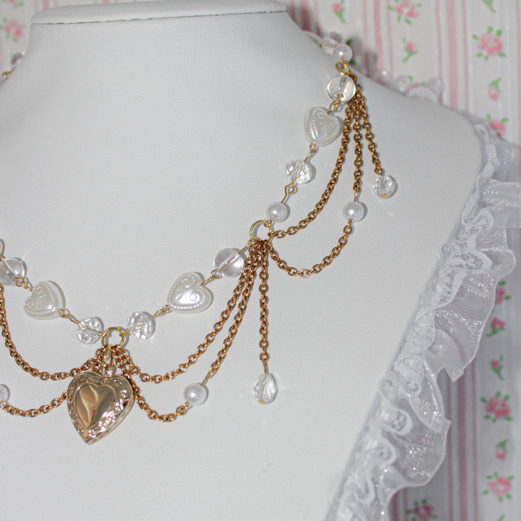 Collier Golden Heart