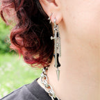 Boucle d'oreille Lady of Swords