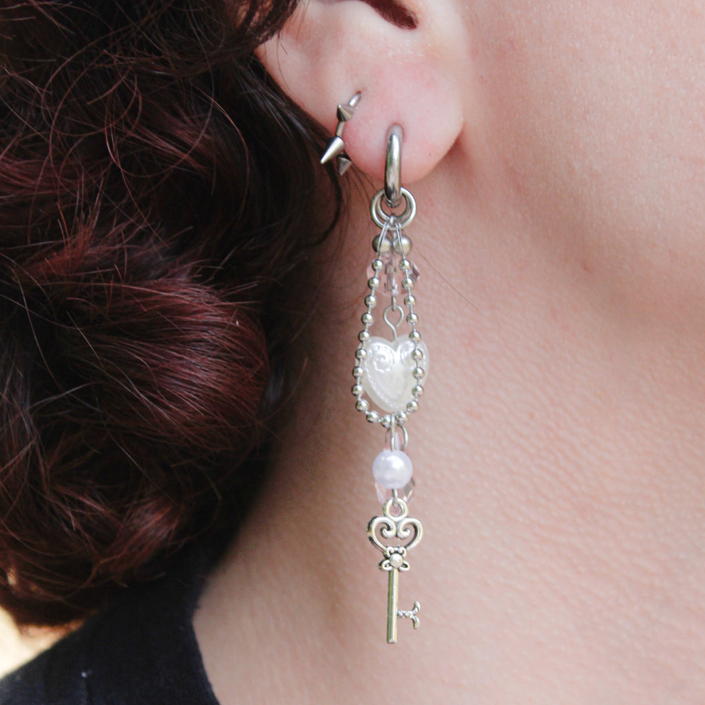Boucles d'oreilles Locket