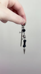 Boucle d'oreille Lady of Swords