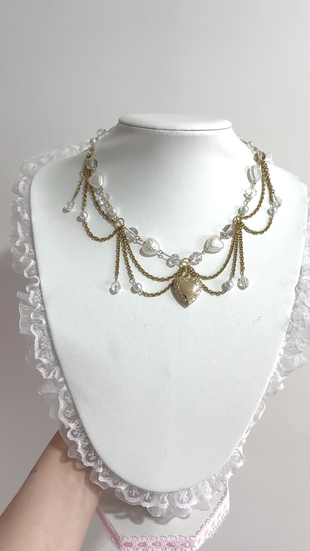 Collier Golden Heart