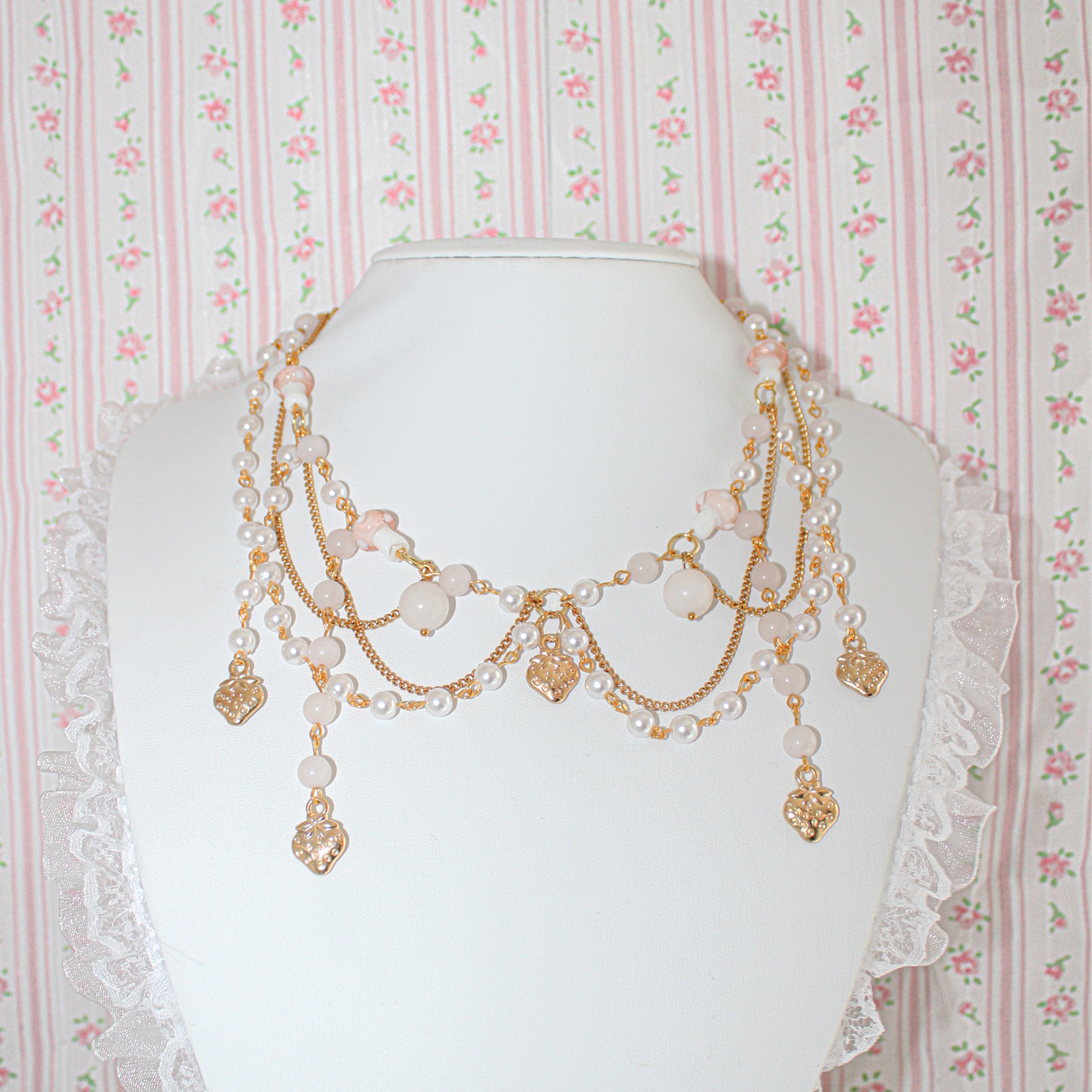 Collier Strawberry Shortcake